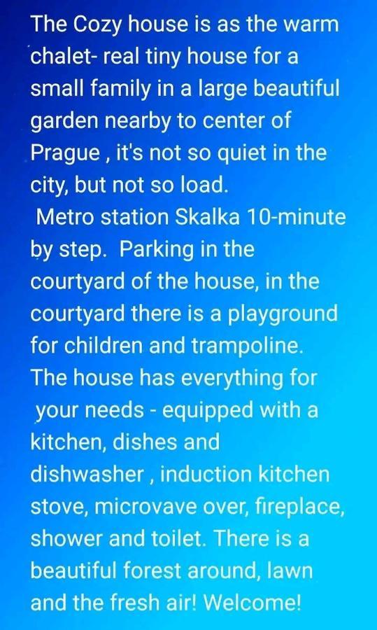 Tiny House In The City Praha Bagian luar foto